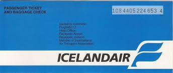 airline.Icelandair Taille et poids Bagages