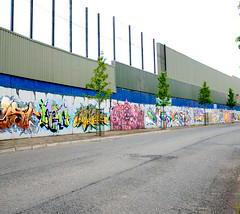 Consigne bagage Mur de la Paix Belfast